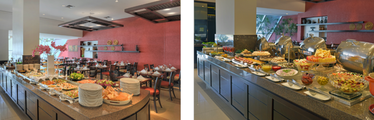 Breakfast Buffet, Hotel Deville